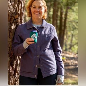 EMS Women's Berkshires Twilight Reversible Lined Shirt Jacket Size M